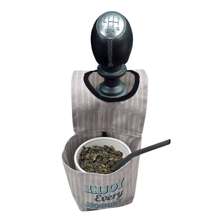 BOLSITA DE AUTO PORTA MATE - EVERY MOMENT